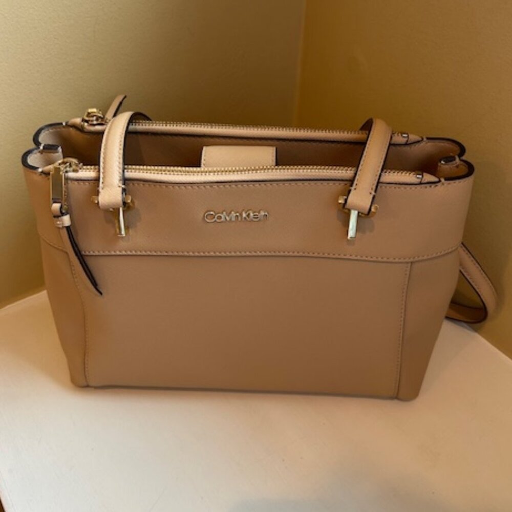 Calvin Klein Hayden Leather Handbag
